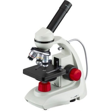 UNITED SCOPE. AmScope 40X-1000X Dual Top & Bottom LED Portable Compound Microscope M170C-R